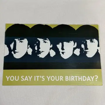 The Beatles 벌스데이 카드