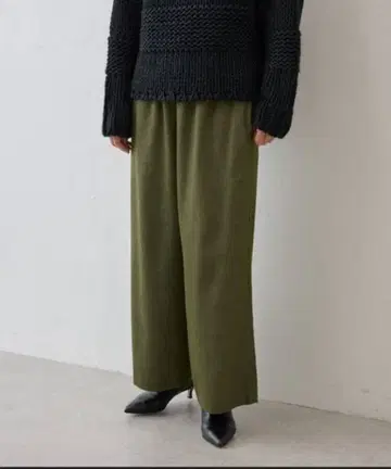 비어즐리 멀티 허리 리브 팬츠 0호