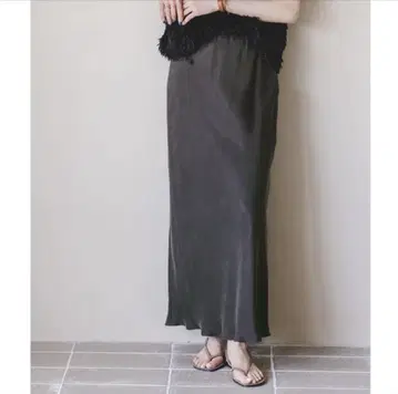 Noble 여성용 롱 스커트(그레이)