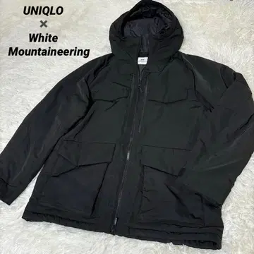 [ UNIQLO White Mountaineering ] 다운 자켓 블랙