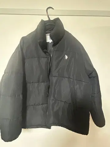 U.S. POLO ASSN. 블랙 다운 자켓 LL