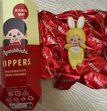 HIPPERS Monchhichi 히퍼스 몽치치 침탄 옐로우 컬러