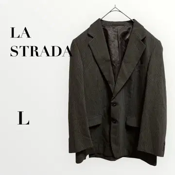 라스트라다 남성용 자켓 브라운 L 상당 비즈니스 캐주얼 남성용