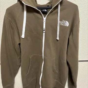 THE NORTH FACE 브라운 집업 후드티