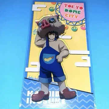 귀멸의 칼날 도쿄 돔 시티 어트랙션즈 아크릴 스탠드 하시비라 이노스케