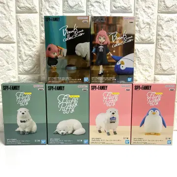 SPY x FAMILY 플러피 퍼피 외 피규어 6종 세트