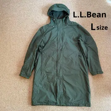 [ L.L.Bean ] 그린 계열 나일론 코트