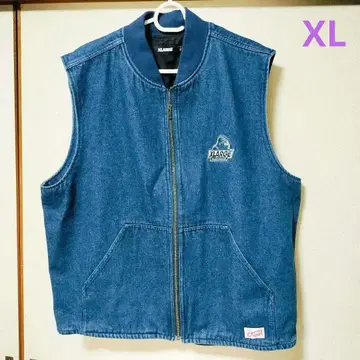 x-large 베스트 데님 컬러 XL 사이즈 xlarge 엑스라지