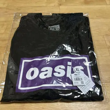 oasis t셔츠 Fan Store 한정판 오아시스 T셔츠 XL 사이즈