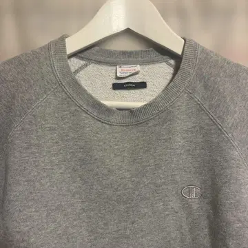 Champion x EMODA 그레이 크루넥 트레이닝복