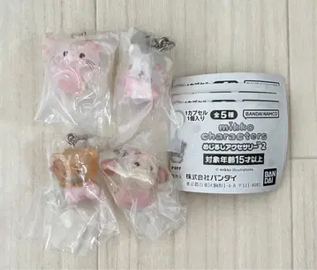 mikko 캐릭터 메지루시 액세서리 2 가챠 4개 세트