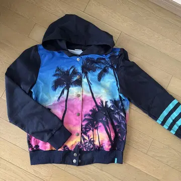 adidas neo 후드 부착 자켓 M