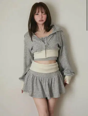 Adelee hoodie set up ANDMARY