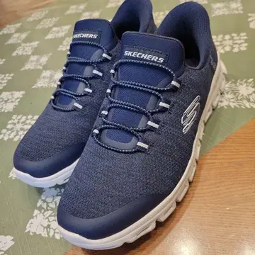 SKECHERS SLIP-INS 네이비 슬립온