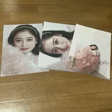 하시모토 칸나 클리어 파일 3장 세트