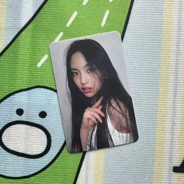 NewJeans 가요대전 SBS omg 혜인 사전녹화 트레이딩 카드