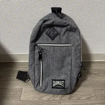 BRANMAKET 그레이 숄더백