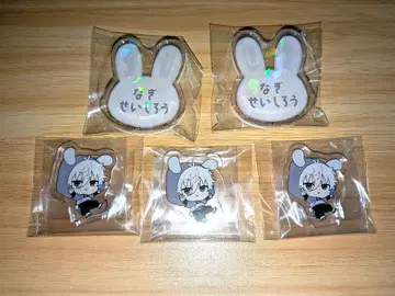 블루 록 나기 세이시로 casual bunny 아크릴 스탠드 배지