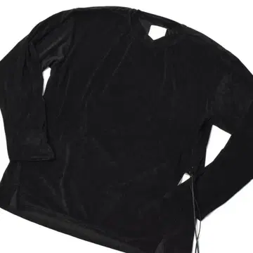 미사용 2.4만 원 그라비티 벨로아 긴팔 셔츠 M 블랙 스트레치