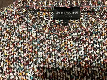 EMPORIO ARMANI 멀티 컬러 니트 42