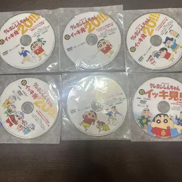짱구는 못말려(크레용 신짱) DVD 6장 세트