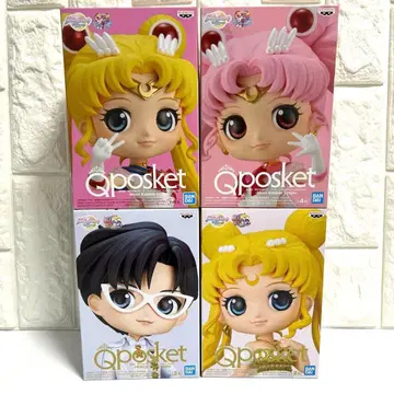 세일러문 Qposket 피규어 4종 세트