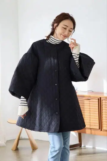 퀼팅 플레어 코트
