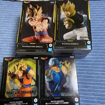 드래곤볼 프라이스 피규어 4개 세트