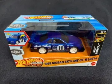 핫휠 풀백 NISSAN SKYLINE GT-R R34