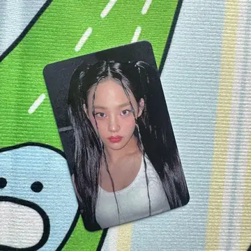 NewJeans 가요대전 SBS omg 민지 사전녹화 트레이딩 카드