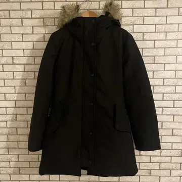 유니클로 논퀼트 다운 숏코트 S 블랙 자켓 411335