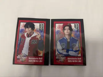 힙스테 Delight Fes 감사제 랜덤 폴라로이드풍 카드 이치로 지로