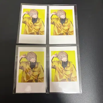 니지산지 Liver Color Goods 폴라로이드풍 카드 후라 카나토