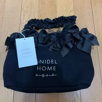 SNIDEL HOME 리본백 블랙