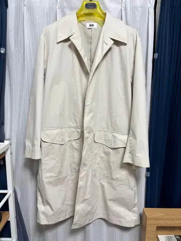 UNIQLO U 오버사이즈 스텐카라 코트