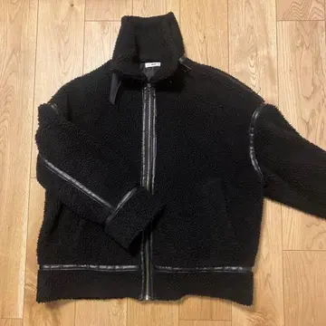 WEGO 플리스 자켓 블랙 M
