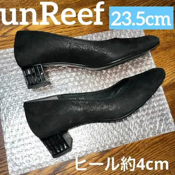 unReef 앙리프 비쥬 힐 23.5cm 천연 가죽 중고 상자 없음