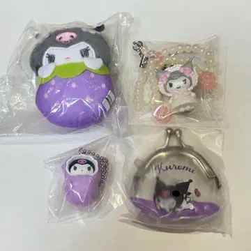 산리오 쿠로미 가챠 화이트 프릴