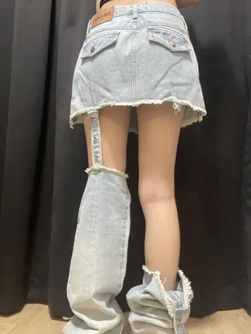 크랭크 버클 팬츠