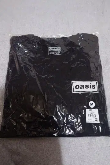 oasis live '25 롱T셔츠 M 블랙