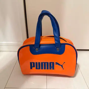 PUMA 오렌지 파랑 핸드백