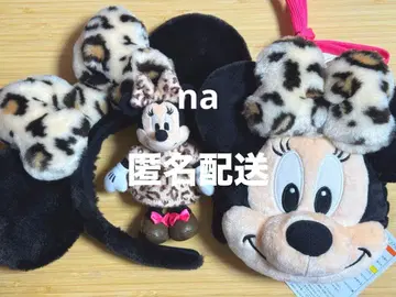 디즈니 표범 무늬 미니 머리띠 봉제 인형 참 숄더백