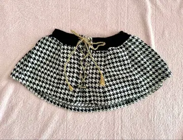 d.i.a. 하운드투스 체크 미니 스커트 [ 헤이세이 갸루 ]