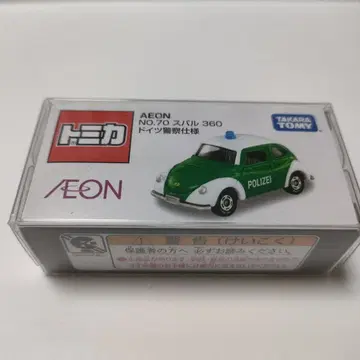 AEON 한정판 토미카 스바루 360 독일 경찰 사양 미개봉 새상품