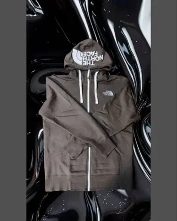 THE NORTH FACE 브라운 후드티 M
