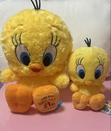 트위티 봉제 인형 2세트 미사용 새상품