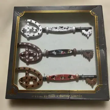 미키마우스 특별판 키 세트 3종