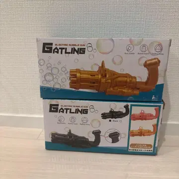 GATLING 전동 샤봉건 골드 블랙