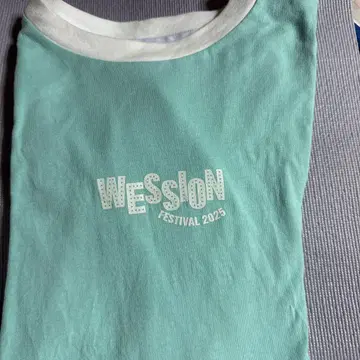 WESSION FESTIVAL 2025 롱T셔츠 WEST. M 사이즈