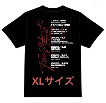TENBLANK FAN MEETING 셔츠 XL 사이즈